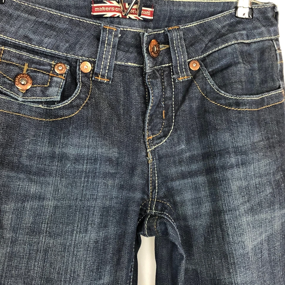 Dark Wash Jeans Makers Of True Originals Kitt Size 28 - Image 3 of 4