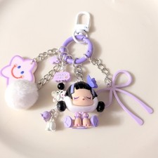 New Authentic Pop Mart My Childhood Series Skullpanda Bean Phone bag Charm Type2