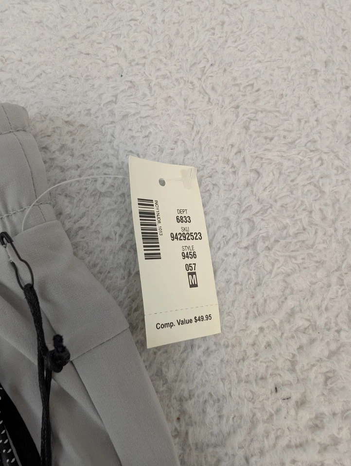 ¡NUEVO! Pantalones Cortos Jogger Aeropostale Aero Active Elastizados Gris Para Hombre Medianos 29X7" Nuevos con Etiquetas. Foto 2 de 4