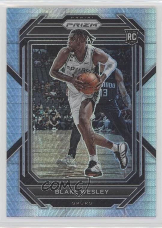 2022-23 Panini Prizm Hyper Prizm Blake Wesley #264 0nr3