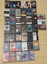 VTG Rock Rap Cassette Tape Lot of 38 REO SUPERTRAMP VAN HALEN RAP DAVE MATTHEWS