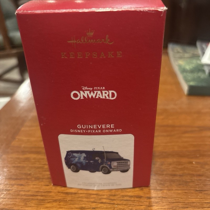 2021 Hallmark Disney Pixar Onward GUINEVERE Keepsake Ornament Barley's Blue Van