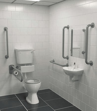 i.Care Doc M Toilet Pack | Rimless Low Level Set + Lever Handle  Doc M Packs