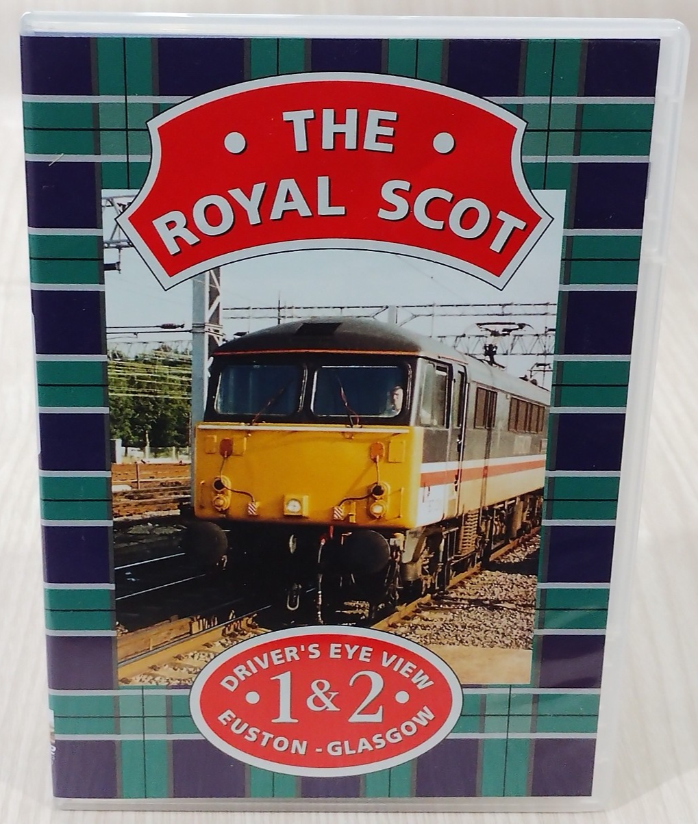 The Royal Scot - Drivers Eye View 1 & 2 DVD In VGC