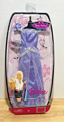 2007 Mattel Barbie ~ Fashion Fever Party Perfect Purple Dress