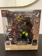 MCFARLANE TOYS WoW ORC SHAMAN/ WARRIOR RARE 7" Posed Figure Horde Collectible