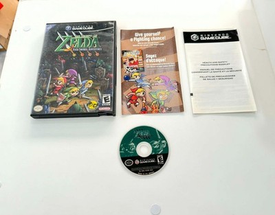 The Legend of Zelda: Four Swords Adventures (GameCube, 2004) No Manual! Tested