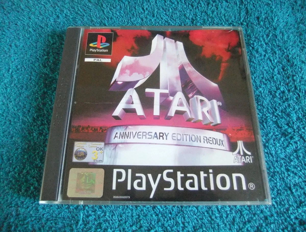 ATARI ANNIVERSARY EDITION REDUX Sur PS1 - PAL Complet CIB - Très Bon état