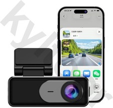 Mini Dash Cam Front 1080P with 5G WiFi, Night Vision, Loop Recording, G-Sensor
