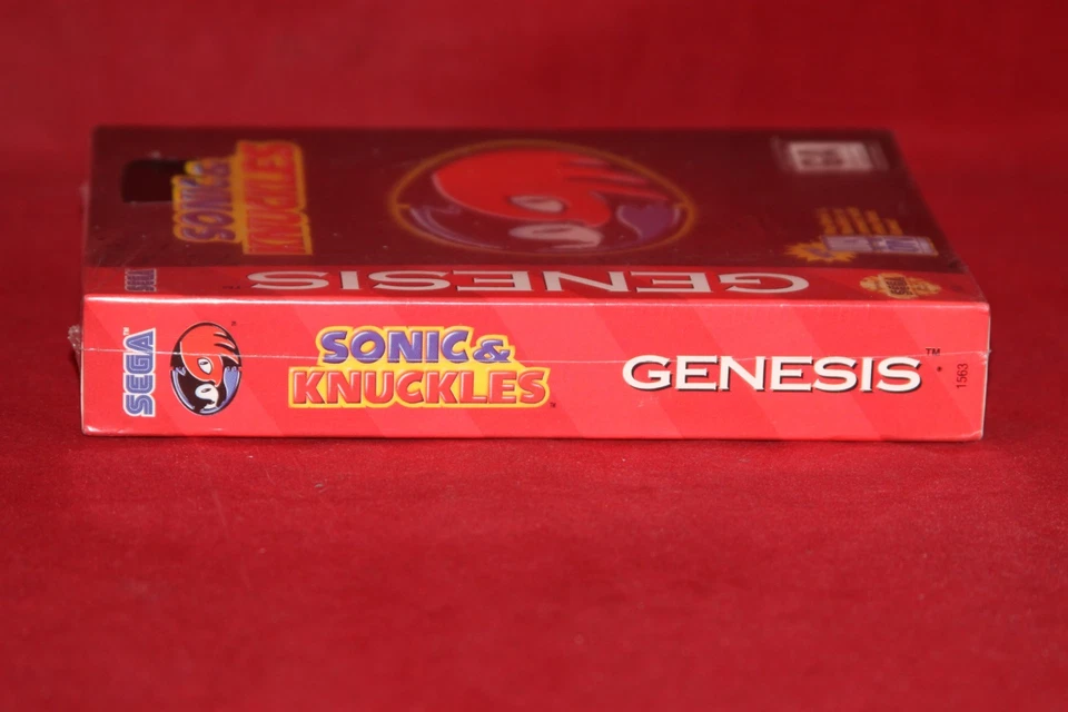 Sonic & Knuckles (Sega Genesis, 1994) Authentic Game Cartridge, Factory Sealed - Image 3 of 4
