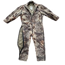 VTG WALLS Insulated Coverall Size XL Realtree Camo Thermal Long Sleeve Pants