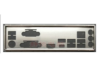 I/O   Backplate FOR ASRock B450M PRO4 *yt