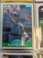 1989 Score - Alan Trammell #110