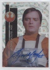 2015 Star Wars High Tek Signers Clouds Diffractor /25 Angus MacInnes as Auto 1j8