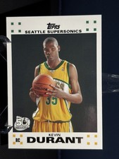 2007-08 Topps Kevin Durant 50th Anniversary RC #2 Immaculate 9 Or Higher