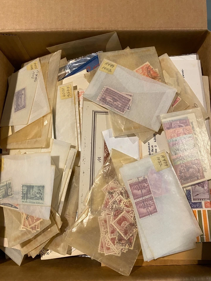 US/WW Stamps Covers & More in 12x12x6 Box Lot Better!!! Not all Shown L-1603 - Image 2 of 4