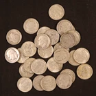 Lot of 28 - Silver Roosevelt Dimes (1946-1964) - G-AU - Nice Appearances-Lot #10