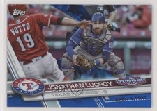 2017 Topps Opening Day Rainbow Blue Foil Jonathan Lucroy #137 1u6