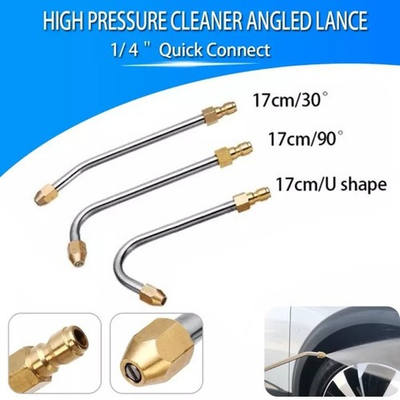 #ad Extension Spray Nozzle High Pressure Part Wand 30�� 90�� U Shape Accessories $13.10