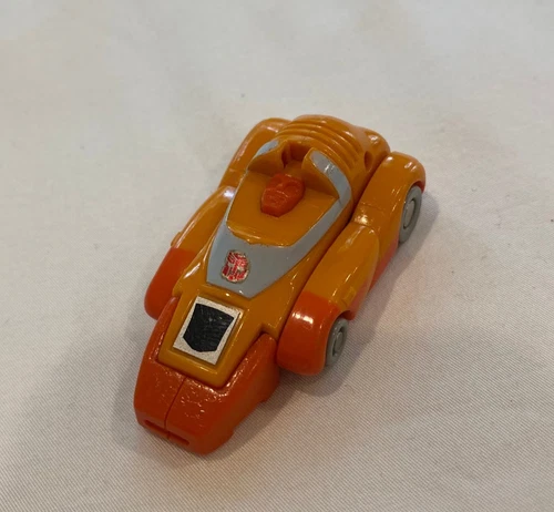 Transformers Wheelie Action Figure, 1985, Hasbro, G1, Autobot, Vintage, Takara.