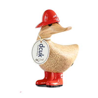 DCUK Rainy Day Ducky - Red Figurine