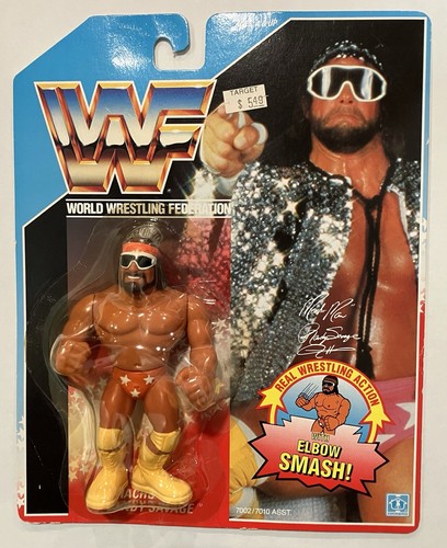 1990 Hasbro Macho Man Randy Savage WWF WWE Wrestli...