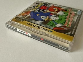Sega Saturn Sonic R With Obi Postcard Ss