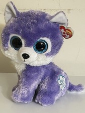 TY Beanie Boo IRIS The Wolf 9” Plush Great Wolf Lodge Exclusive W/Tags Rare