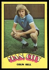 1974 A&BC Football Red Back Colin Bell Manchester City #129