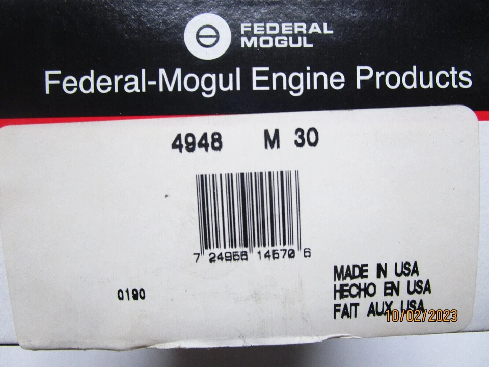 Federal-Mogul 4948M30 Engine Crankshaft Main Bearing Set Foto 4 de 4