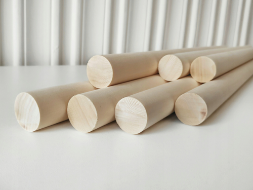 Wood Wooden Broom Handles Thick Brush Support Flower Flag Pole Long1.2m x 22mm - Picture 2 of 3
