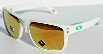 OAKLEY Holbrook POLARIZED Sunglasses Matte White/Prizm 24K