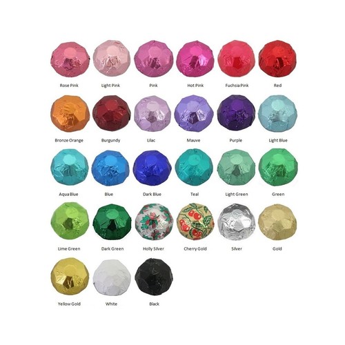 50 Chocolate Diamonds Assorted Colours MixMade With Cadbury Milk