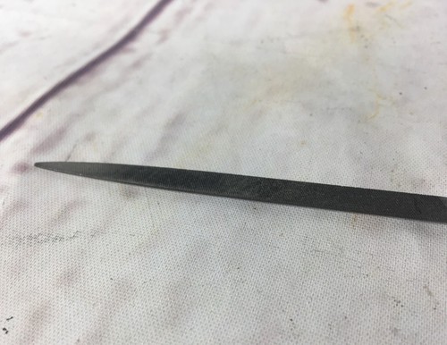 (4) LOT GROBET METAL HAND NEEDLE FILE HALF ROUND CUT 0 JEWELER MACHINIST TOOL - Picture 2 of 6