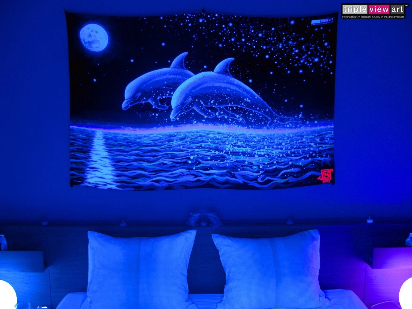 Vida marina tapices sintético