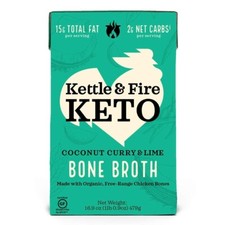 UPC 851702007381 product image for Kettle & Fire Coconut Curry & Lime Bone Broth - Gluten Free - 16.9 oz | upcitemdb.com