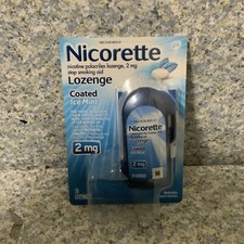     Nicorette Coated Ice Mint Nicotine Lozenges 2 Mg 20 Lozenge Exp 02/2026