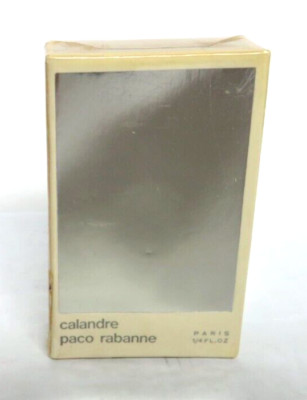 Vintage Paco Rabanne Calandre Parfum 1/4 FL OZ Sealed