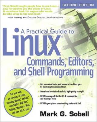 A Practical Guide to Linux Commands, Editors, and Shell Programming  - VERY GOOD