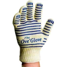 The Oven Glove Superior Heat Flame Hand Protection Oven Mitt Pack of 2