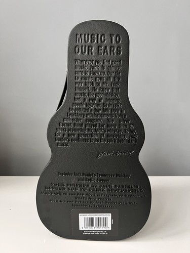 Jack Daniel's Whiskey Limited Edition Guitar Case with Bottle Stopper - Picture 10 of 10