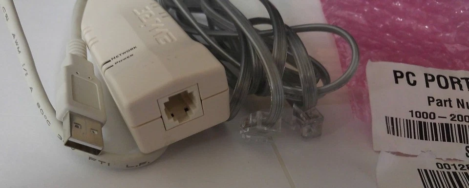 2 wire PC Port phoneline home PNA 10 mbps USB Adapter - Image 3 of 4