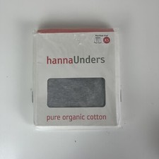 New Boys Hanna Andersson Unders Boxer Briefs Gray Size XS Organic Cotton