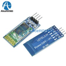 Wireless Serial 4 Pin HC-06 RS232 Bluetooth RF Transceiver Module With Backplane