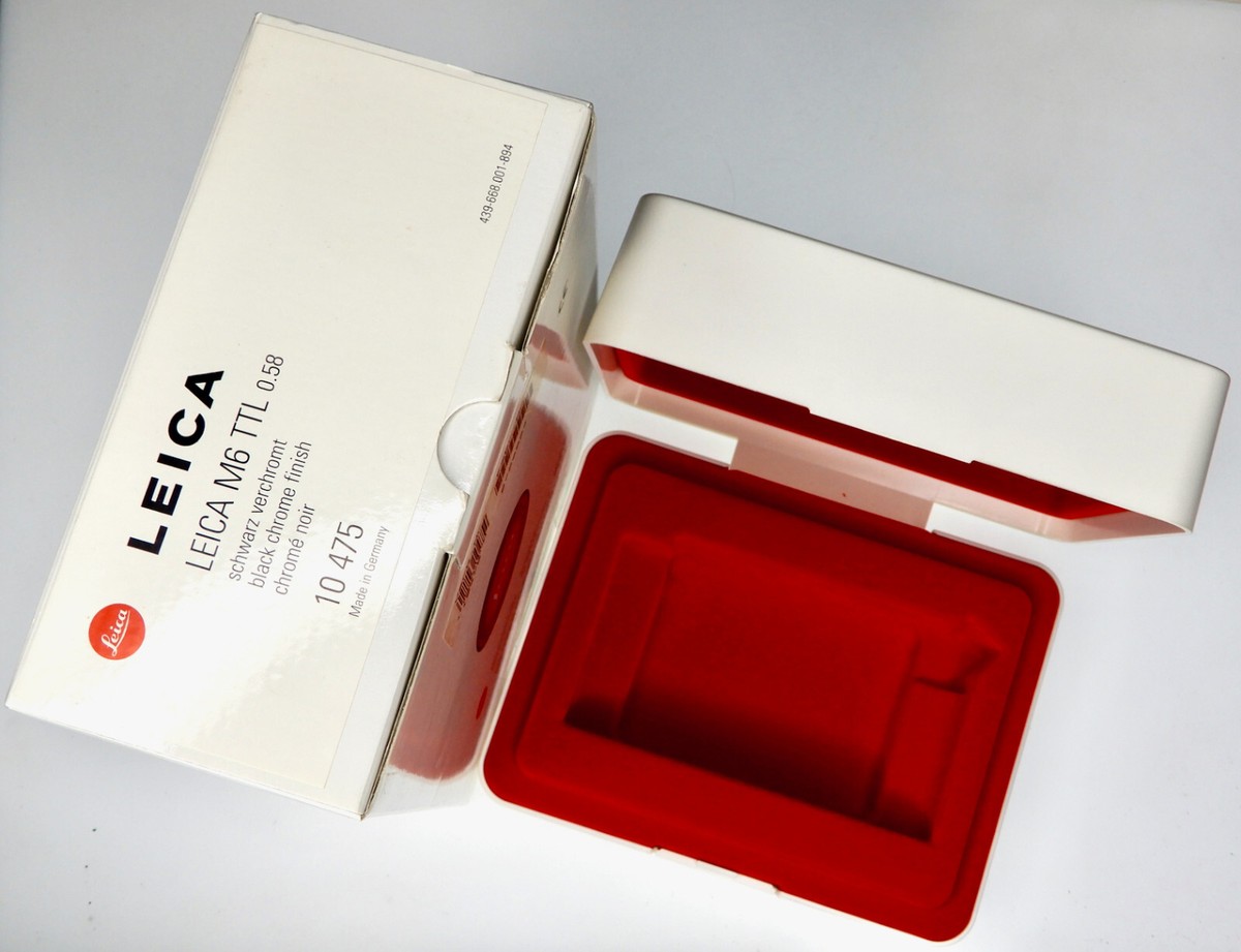 Leica Box Case for M6 TTL #2720904 Minty