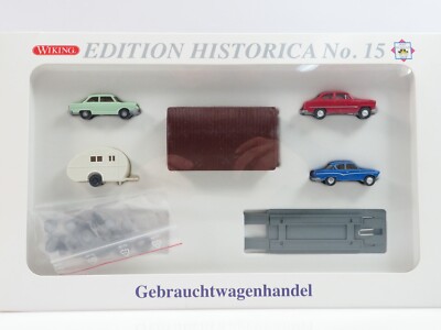 1:87 Wiking 166632 Edition Historica No 15 PMS 166632 Gebrauchtwagenhandel W2 