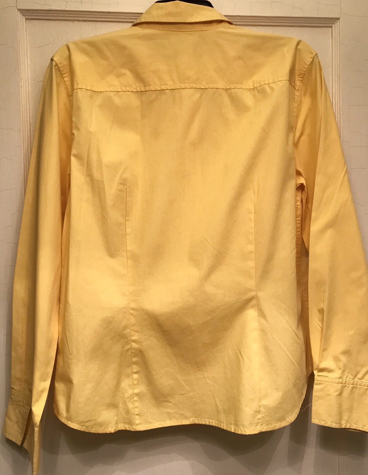 Pendleton Medium Lemon Yellow Button Up Long Slee… - image 4