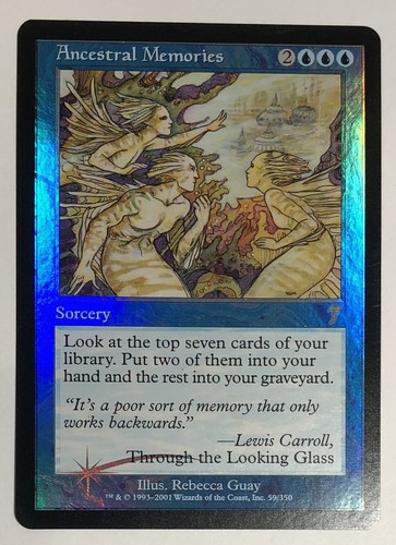 MTG ANCESTRAL MEMORIES (FOIL) 7th Edition (OldManMTG 002-234) | eBay