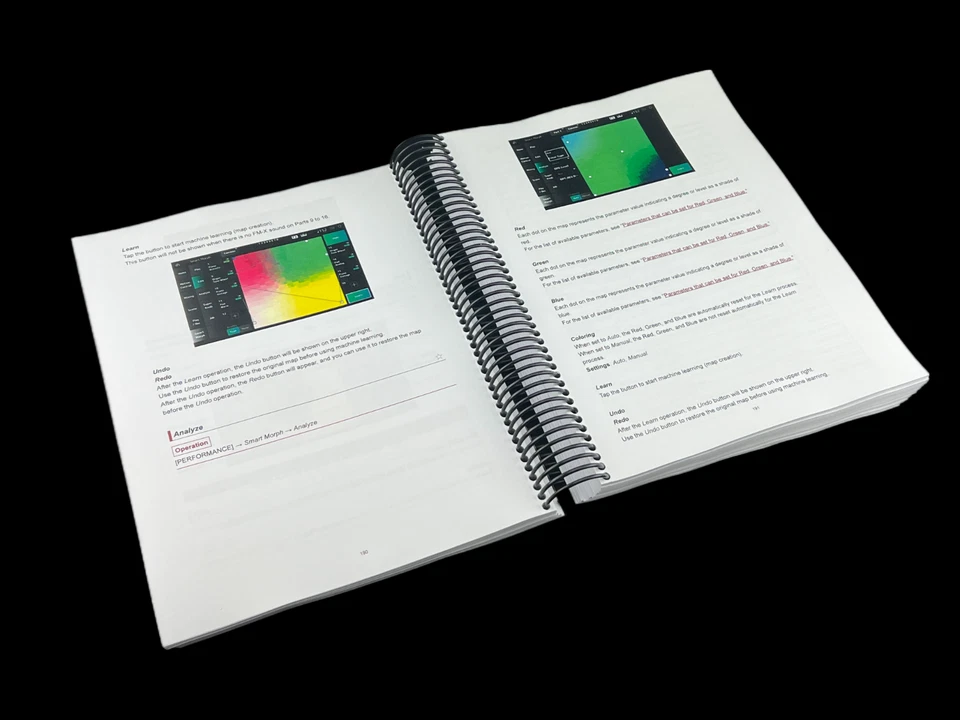 Manual sintetizador de música Yamaha Montage M6-M7-M8x: 577 páginas, a todo color, bobina Foto 2 de 2