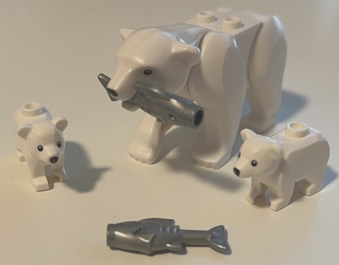 Lego Bears- Polar Bear Cub Animal New Choose one or more!